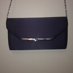 Navy Blue Clutch